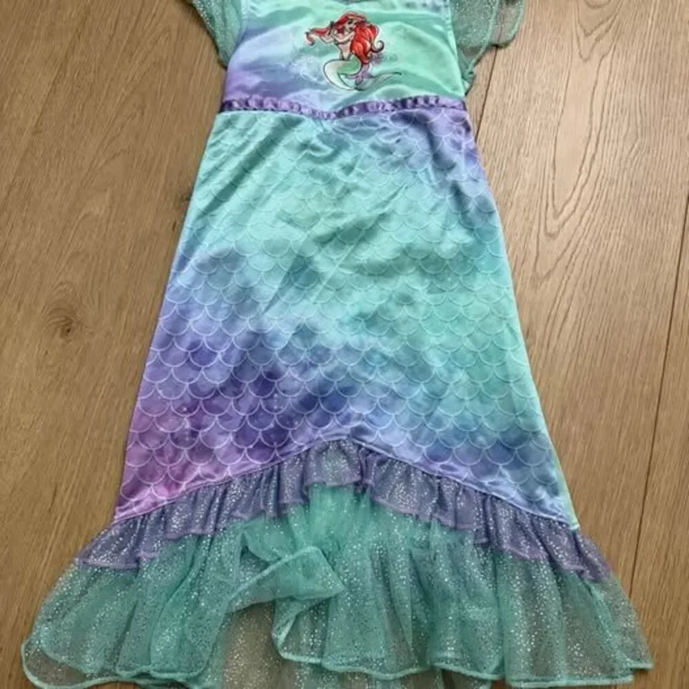 Disney Ariel The Little Mermaid Nightgown Size 3T